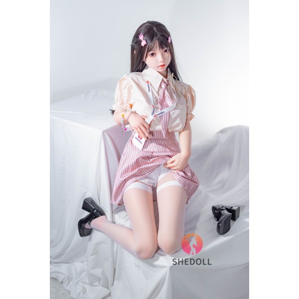 Ultra real celebrity sex doll SHEDOLL Luoxiaoxi 2.0 148cm C cup